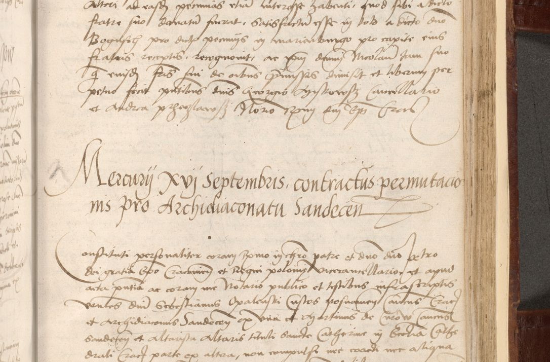 Zdjęcie nr 463 dla obiektu archiwalnego: Volumen I-um actorum coram R. D. Petro Tomicki, episcopo Cracoviensi et Regni Poloniae Vicecancellario, annoru 1524 a mense Aprili, 1525, 1526, 1527, 1528 et 1529 inclusive, quoeum indicem ad finem eiusdem voluminis videre licet.