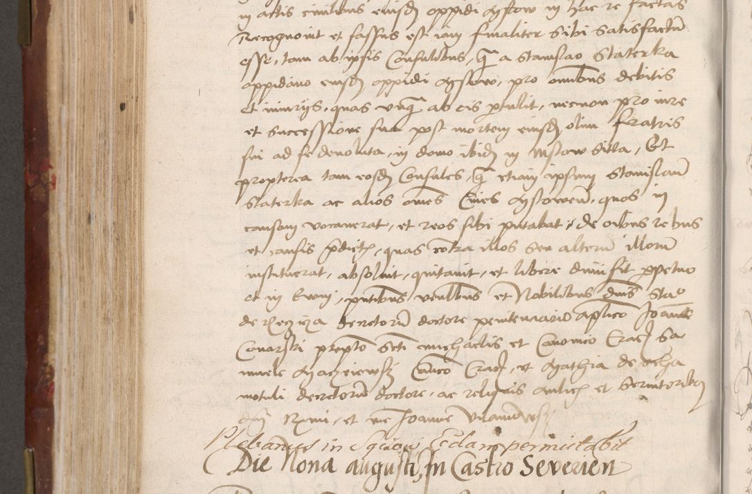 Zdjęcie nr 454 dla obiektu archiwalnego: Volumen I-um actorum coram R. D. Petro Tomicki, episcopo Cracoviensi et Regni Poloniae Vicecancellario, annoru 1524 a mense Aprili, 1525, 1526, 1527, 1528 et 1529 inclusive, quoeum indicem ad finem eiusdem voluminis videre licet.
