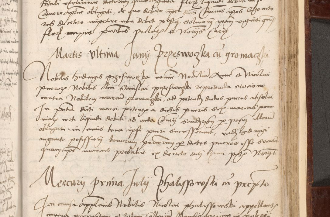 Zdjęcie nr 443 dla obiektu archiwalnego: Volumen I-um actorum coram R. D. Petro Tomicki, episcopo Cracoviensi et Regni Poloniae Vicecancellario, annoru 1524 a mense Aprili, 1525, 1526, 1527, 1528 et 1529 inclusive, quoeum indicem ad finem eiusdem voluminis videre licet.