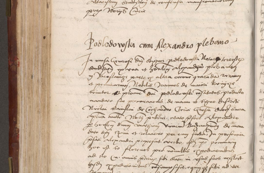 Zdjęcie nr 444 dla obiektu archiwalnego: Volumen I-um actorum coram R. D. Petro Tomicki, episcopo Cracoviensi et Regni Poloniae Vicecancellario, annoru 1524 a mense Aprili, 1525, 1526, 1527, 1528 et 1529 inclusive, quoeum indicem ad finem eiusdem voluminis videre licet.