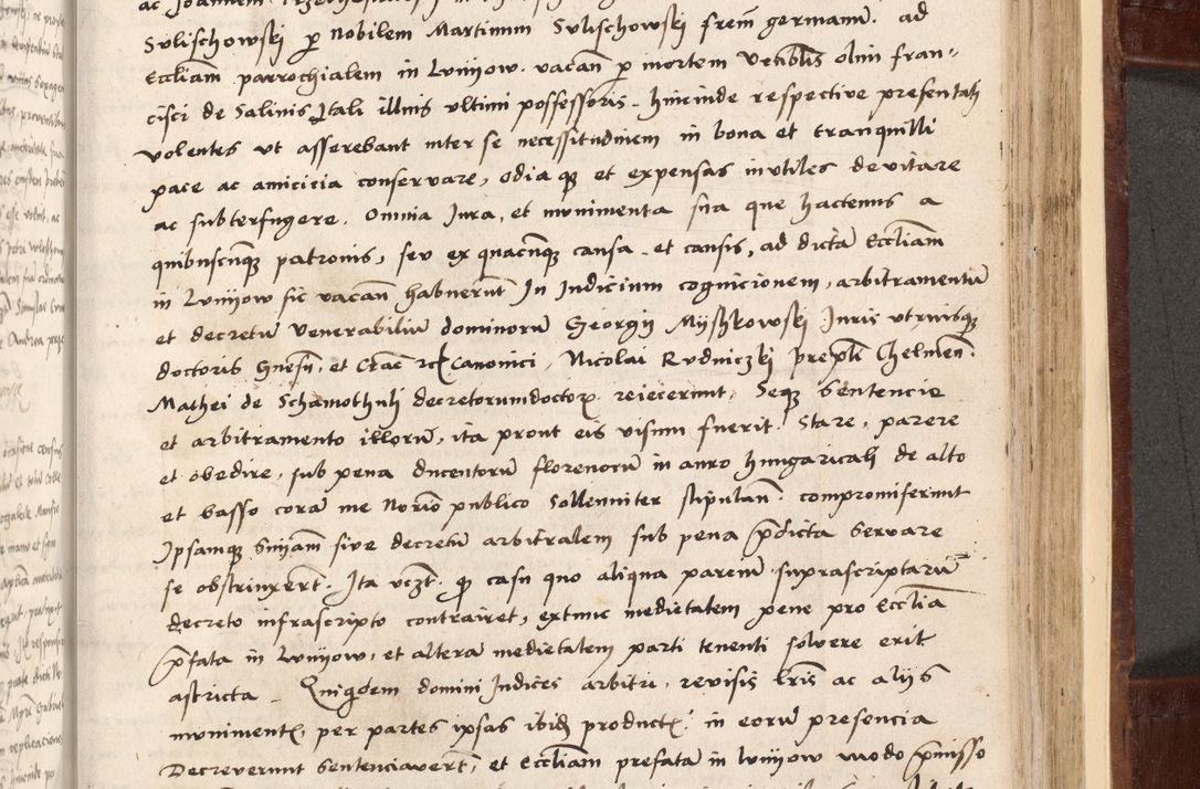 Zdjęcie nr 439 dla obiektu archiwalnego: Volumen I-um actorum coram R. D. Petro Tomicki, episcopo Cracoviensi et Regni Poloniae Vicecancellario, annoru 1524 a mense Aprili, 1525, 1526, 1527, 1528 et 1529 inclusive, quoeum indicem ad finem eiusdem voluminis videre licet.