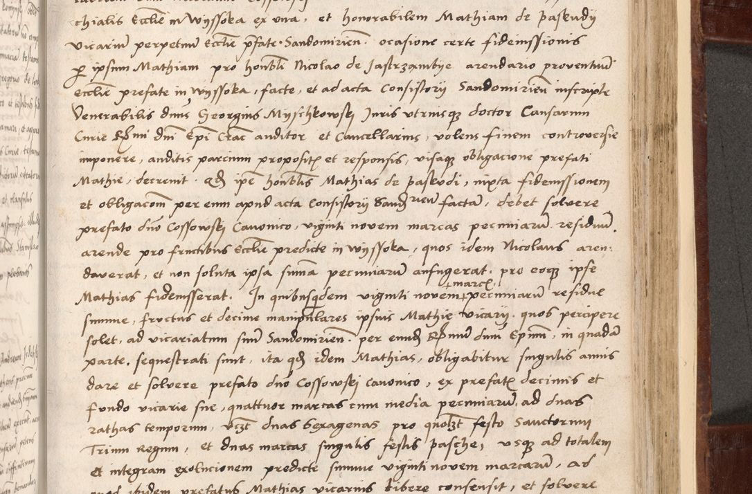 Zdjęcie nr 431 dla obiektu archiwalnego: Volumen I-um actorum coram R. D. Petro Tomicki, episcopo Cracoviensi et Regni Poloniae Vicecancellario, annoru 1524 a mense Aprili, 1525, 1526, 1527, 1528 et 1529 inclusive, quoeum indicem ad finem eiusdem voluminis videre licet.
