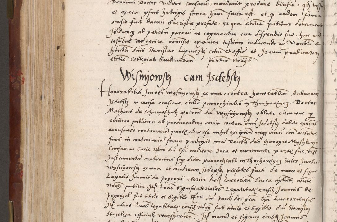 Zdjęcie nr 422 dla obiektu archiwalnego: Volumen I-um actorum coram R. D. Petro Tomicki, episcopo Cracoviensi et Regni Poloniae Vicecancellario, annoru 1524 a mense Aprili, 1525, 1526, 1527, 1528 et 1529 inclusive, quoeum indicem ad finem eiusdem voluminis videre licet.