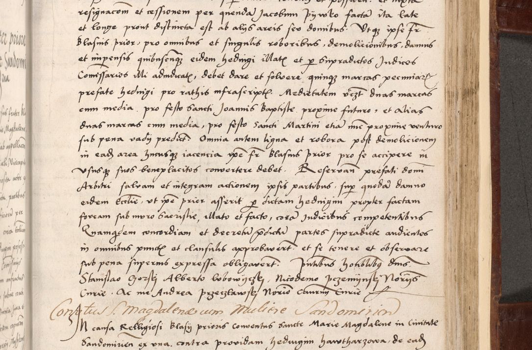 Zdjęcie nr 421 dla obiektu archiwalnego: Volumen I-um actorum coram R. D. Petro Tomicki, episcopo Cracoviensi et Regni Poloniae Vicecancellario, annoru 1524 a mense Aprili, 1525, 1526, 1527, 1528 et 1529 inclusive, quoeum indicem ad finem eiusdem voluminis videre licet.