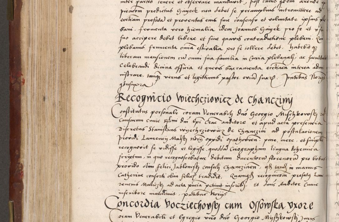 Zdjęcie nr 416 dla obiektu archiwalnego: Volumen I-um actorum coram R. D. Petro Tomicki, episcopo Cracoviensi et Regni Poloniae Vicecancellario, annoru 1524 a mense Aprili, 1525, 1526, 1527, 1528 et 1529 inclusive, quoeum indicem ad finem eiusdem voluminis videre licet.