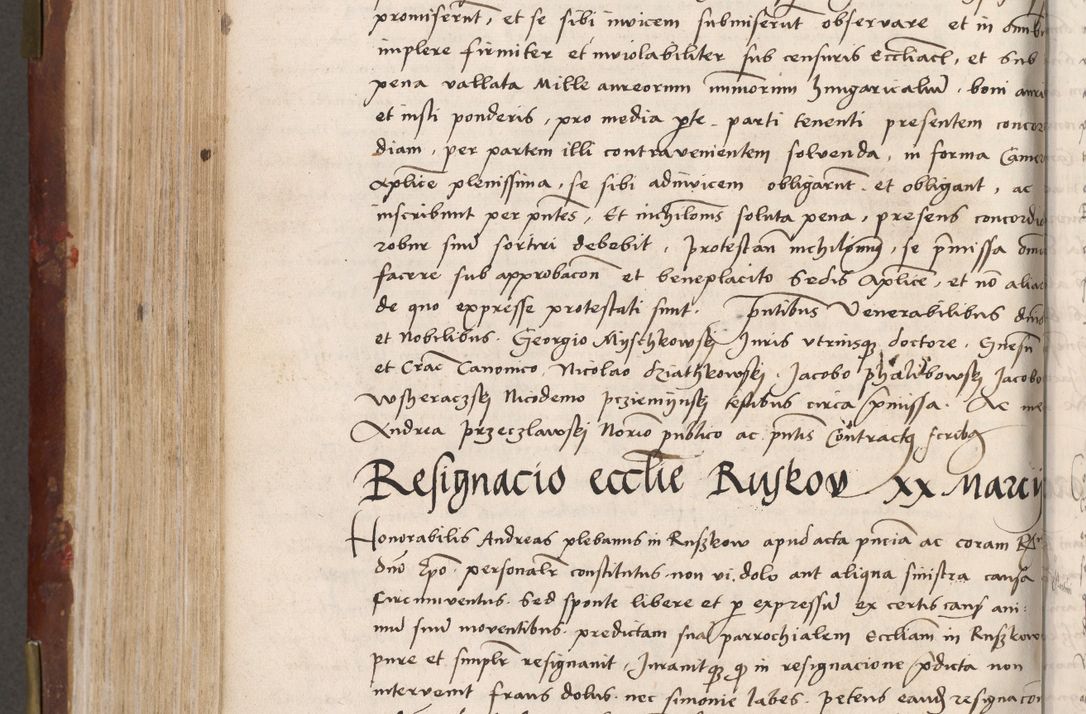 Zdjęcie nr 412 dla obiektu archiwalnego: Volumen I-um actorum coram R. D. Petro Tomicki, episcopo Cracoviensi et Regni Poloniae Vicecancellario, annoru 1524 a mense Aprili, 1525, 1526, 1527, 1528 et 1529 inclusive, quoeum indicem ad finem eiusdem voluminis videre licet.