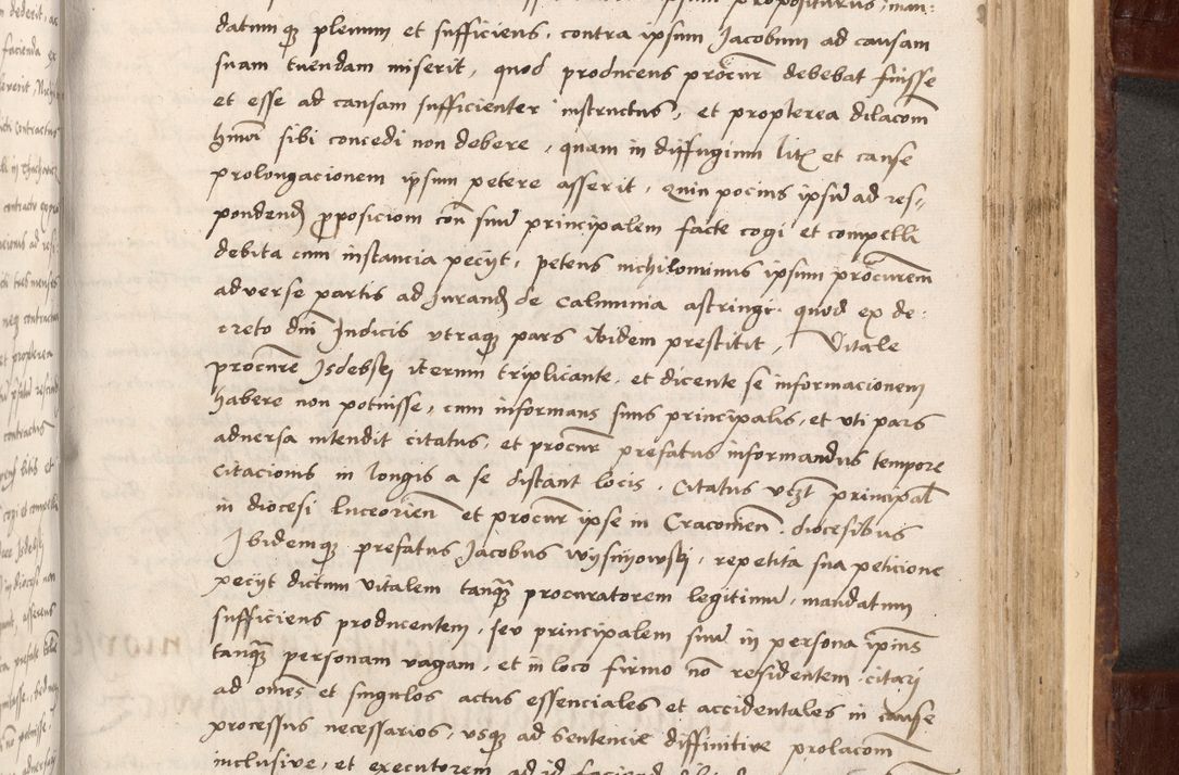 Zdjęcie nr 409 dla obiektu archiwalnego: Volumen I-um actorum coram R. D. Petro Tomicki, episcopo Cracoviensi et Regni Poloniae Vicecancellario, annoru 1524 a mense Aprili, 1525, 1526, 1527, 1528 et 1529 inclusive, quoeum indicem ad finem eiusdem voluminis videre licet.