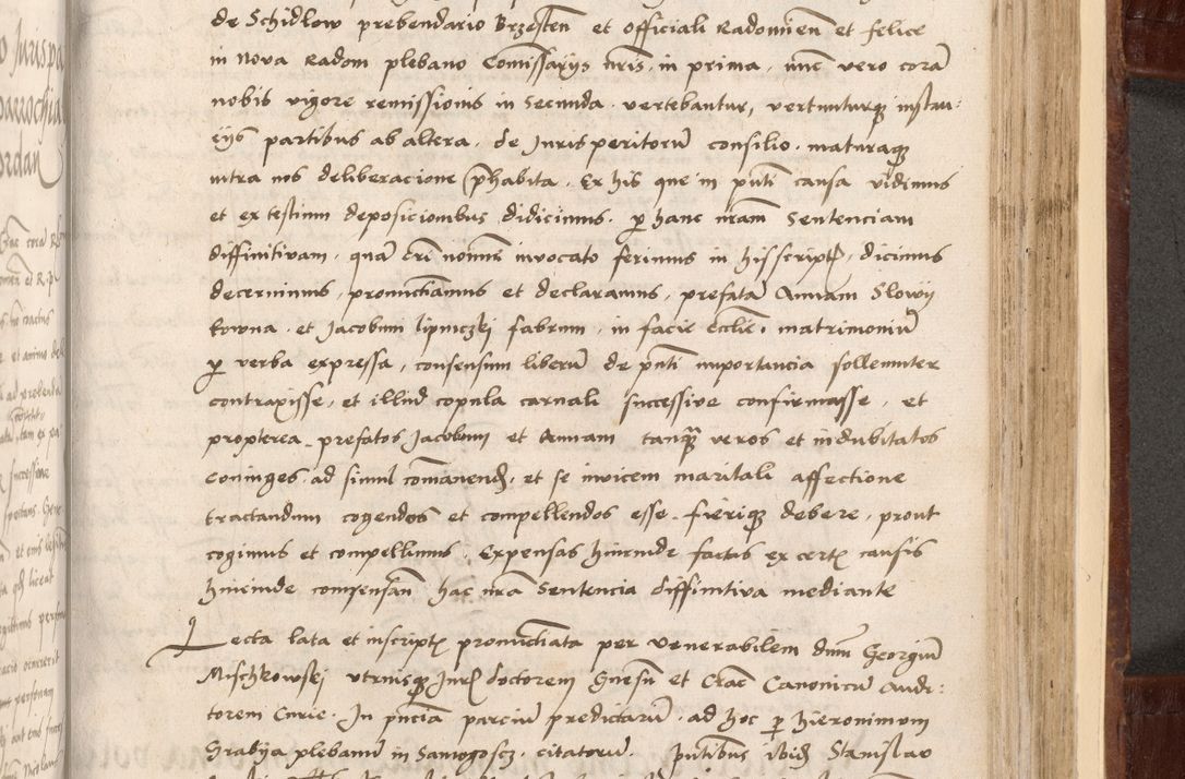 Zdjęcie nr 405 dla obiektu archiwalnego: Volumen I-um actorum coram R. D. Petro Tomicki, episcopo Cracoviensi et Regni Poloniae Vicecancellario, annoru 1524 a mense Aprili, 1525, 1526, 1527, 1528 et 1529 inclusive, quoeum indicem ad finem eiusdem voluminis videre licet.