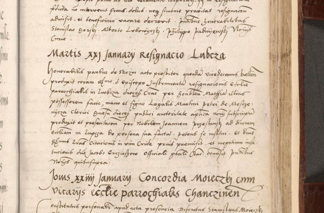 Zdjęcie nr 397 dla obiektu archiwalnego: Volumen I-um actorum coram R. D. Petro Tomicki, episcopo Cracoviensi et Regni Poloniae Vicecancellario, annoru 1524 a mense Aprili, 1525, 1526, 1527, 1528 et 1529 inclusive, quoeum indicem ad finem eiusdem voluminis videre licet.