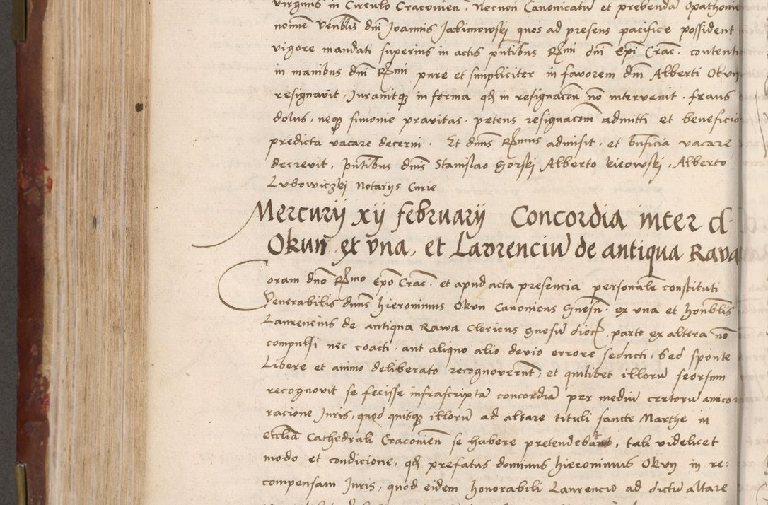 Zdjęcie nr 400 dla obiektu archiwalnego: Volumen I-um actorum coram R. D. Petro Tomicki, episcopo Cracoviensi et Regni Poloniae Vicecancellario, annoru 1524 a mense Aprili, 1525, 1526, 1527, 1528 et 1529 inclusive, quoeum indicem ad finem eiusdem voluminis videre licet.