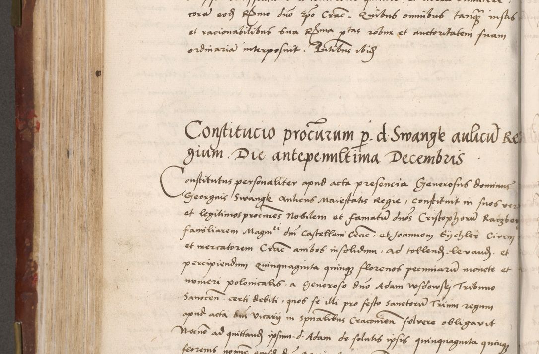 Zdjęcie nr 394 dla obiektu archiwalnego: Volumen I-um actorum coram R. D. Petro Tomicki, episcopo Cracoviensi et Regni Poloniae Vicecancellario, annoru 1524 a mense Aprili, 1525, 1526, 1527, 1528 et 1529 inclusive, quoeum indicem ad finem eiusdem voluminis videre licet.