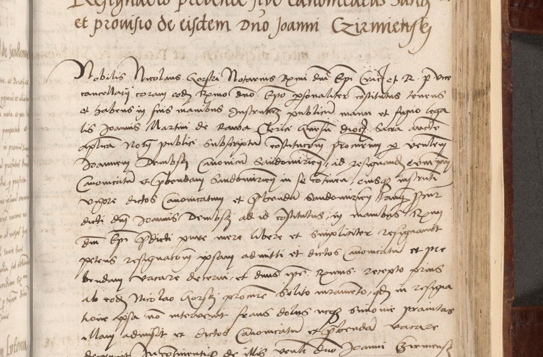 Zdjęcie nr 391 dla obiektu archiwalnego: Volumen I-um actorum coram R. D. Petro Tomicki, episcopo Cracoviensi et Regni Poloniae Vicecancellario, annoru 1524 a mense Aprili, 1525, 1526, 1527, 1528 et 1529 inclusive, quoeum indicem ad finem eiusdem voluminis videre licet.