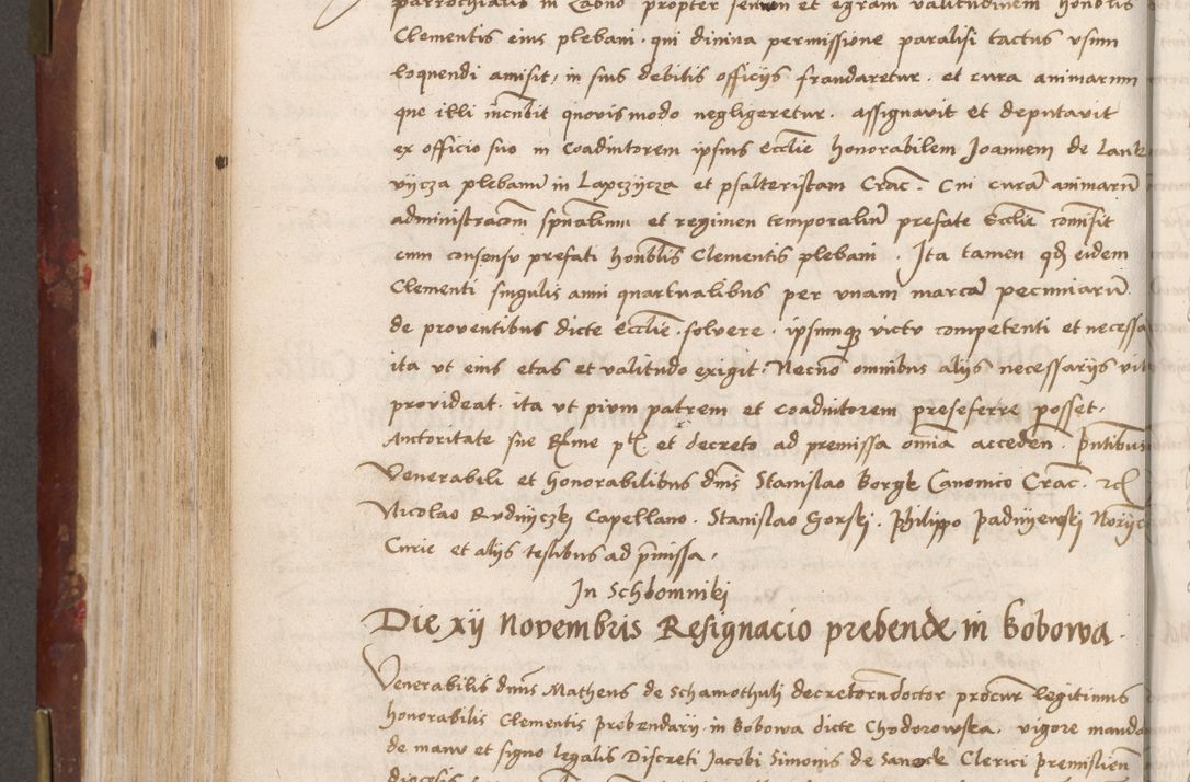 Zdjęcie nr 386 dla obiektu archiwalnego: Volumen I-um actorum coram R. D. Petro Tomicki, episcopo Cracoviensi et Regni Poloniae Vicecancellario, annoru 1524 a mense Aprili, 1525, 1526, 1527, 1528 et 1529 inclusive, quoeum indicem ad finem eiusdem voluminis videre licet.