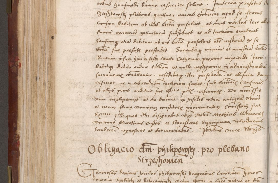 Zdjęcie nr 384 dla obiektu archiwalnego: Volumen I-um actorum coram R. D. Petro Tomicki, episcopo Cracoviensi et Regni Poloniae Vicecancellario, annoru 1524 a mense Aprili, 1525, 1526, 1527, 1528 et 1529 inclusive, quoeum indicem ad finem eiusdem voluminis videre licet.