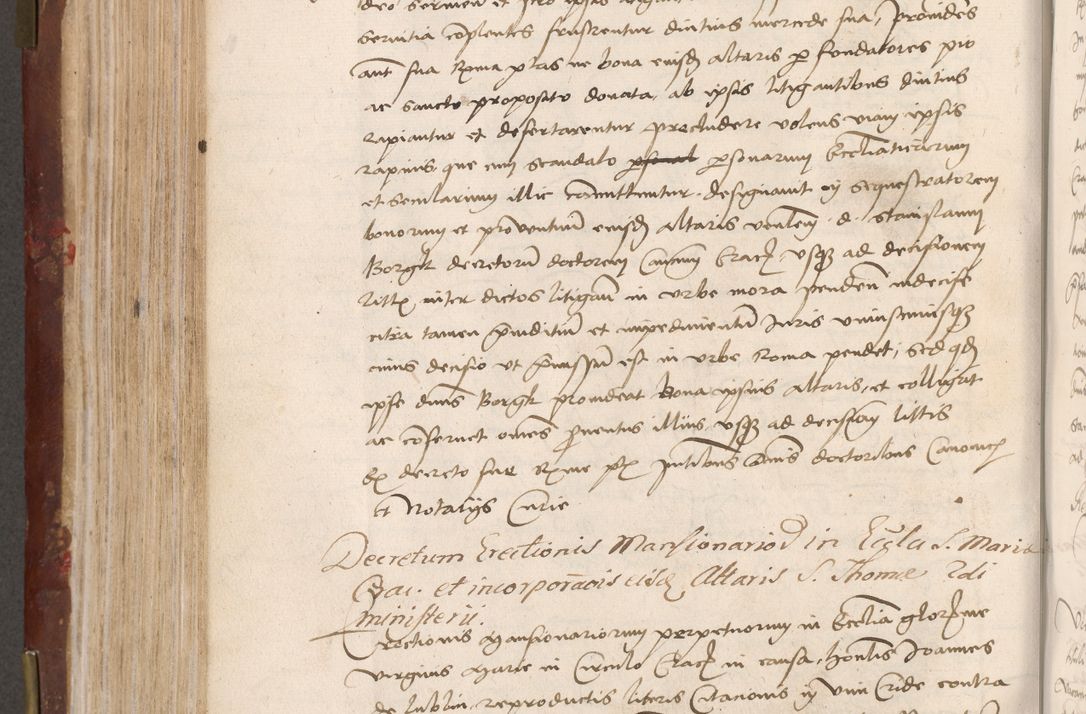 Zdjęcie nr 376 dla obiektu archiwalnego: Volumen I-um actorum coram R. D. Petro Tomicki, episcopo Cracoviensi et Regni Poloniae Vicecancellario, annoru 1524 a mense Aprili, 1525, 1526, 1527, 1528 et 1529 inclusive, quoeum indicem ad finem eiusdem voluminis videre licet.