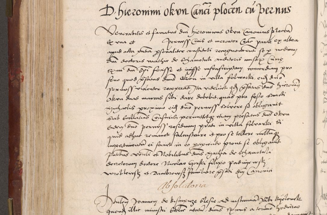 Zdjęcie nr 370 dla obiektu archiwalnego: Volumen I-um actorum coram R. D. Petro Tomicki, episcopo Cracoviensi et Regni Poloniae Vicecancellario, annoru 1524 a mense Aprili, 1525, 1526, 1527, 1528 et 1529 inclusive, quoeum indicem ad finem eiusdem voluminis videre licet.