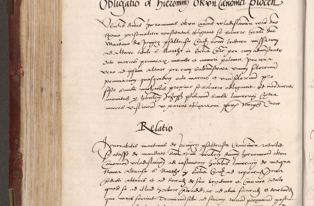 Zdjęcie nr 368 dla obiektu archiwalnego: Volumen I-um actorum coram R. D. Petro Tomicki, episcopo Cracoviensi et Regni Poloniae Vicecancellario, annoru 1524 a mense Aprili, 1525, 1526, 1527, 1528 et 1529 inclusive, quoeum indicem ad finem eiusdem voluminis videre licet.