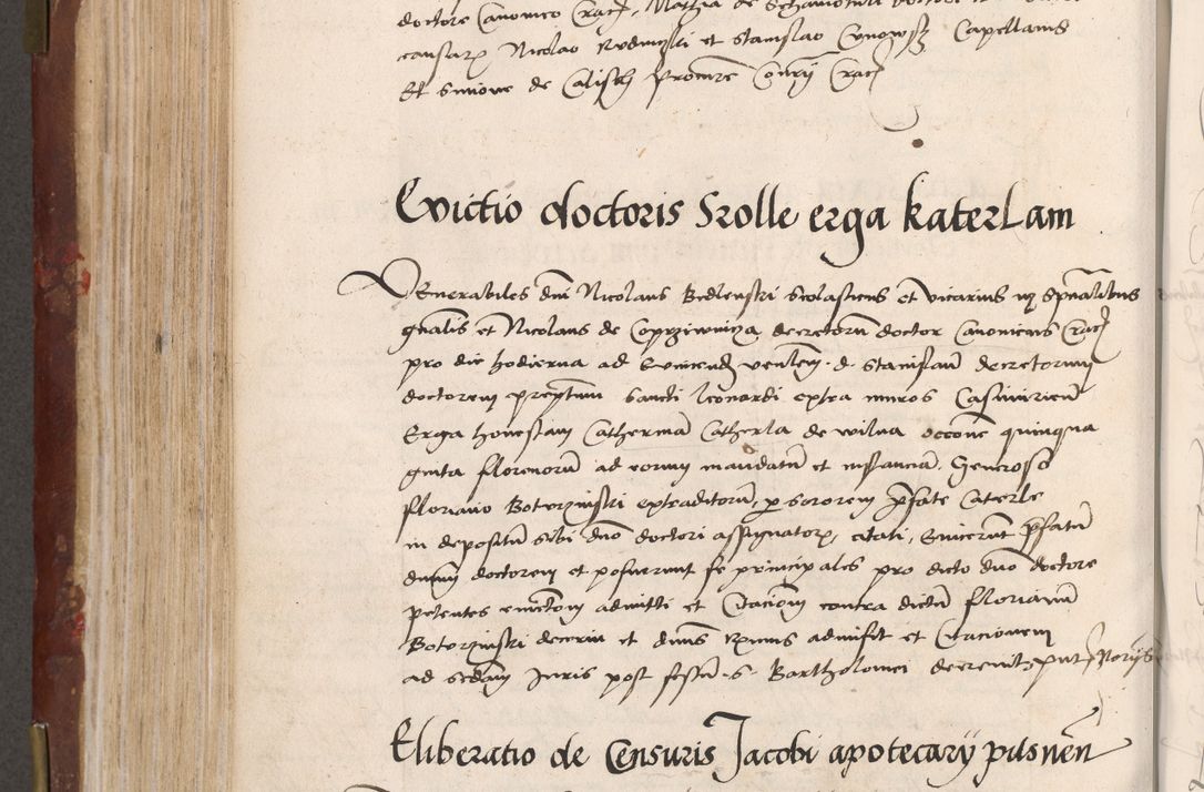 Zdjęcie nr 364 dla obiektu archiwalnego: Volumen I-um actorum coram R. D. Petro Tomicki, episcopo Cracoviensi et Regni Poloniae Vicecancellario, annoru 1524 a mense Aprili, 1525, 1526, 1527, 1528 et 1529 inclusive, quoeum indicem ad finem eiusdem voluminis videre licet.