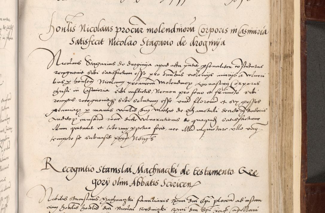 Zdjęcie nr 361 dla obiektu archiwalnego: Volumen I-um actorum coram R. D. Petro Tomicki, episcopo Cracoviensi et Regni Poloniae Vicecancellario, annoru 1524 a mense Aprili, 1525, 1526, 1527, 1528 et 1529 inclusive, quoeum indicem ad finem eiusdem voluminis videre licet.