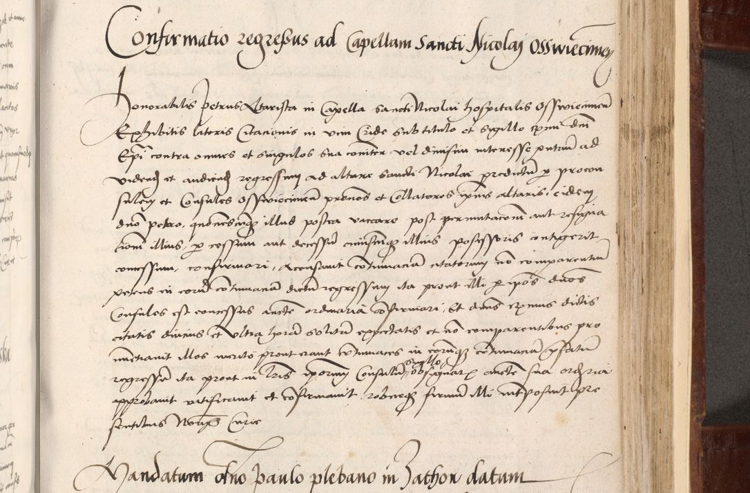 Zdjęcie nr 359 dla obiektu archiwalnego: Volumen I-um actorum coram R. D. Petro Tomicki, episcopo Cracoviensi et Regni Poloniae Vicecancellario, annoru 1524 a mense Aprili, 1525, 1526, 1527, 1528 et 1529 inclusive, quoeum indicem ad finem eiusdem voluminis videre licet.