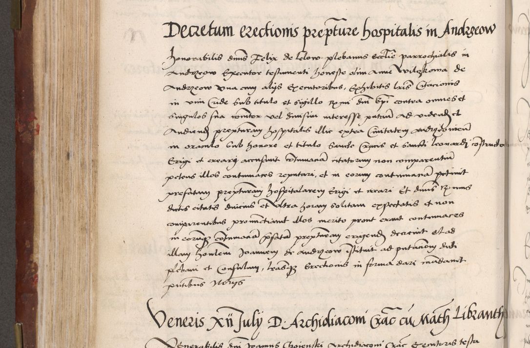 Zdjęcie nr 356 dla obiektu archiwalnego: Volumen I-um actorum coram R. D. Petro Tomicki, episcopo Cracoviensi et Regni Poloniae Vicecancellario, annoru 1524 a mense Aprili, 1525, 1526, 1527, 1528 et 1529 inclusive, quoeum indicem ad finem eiusdem voluminis videre licet.