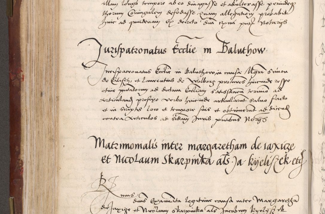 Zdjęcie nr 350 dla obiektu archiwalnego: Volumen I-um actorum coram R. D. Petro Tomicki, episcopo Cracoviensi et Regni Poloniae Vicecancellario, annoru 1524 a mense Aprili, 1525, 1526, 1527, 1528 et 1529 inclusive, quoeum indicem ad finem eiusdem voluminis videre licet.