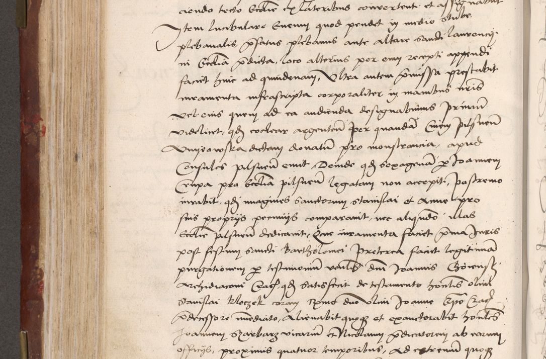 Zdjęcie nr 340 dla obiektu archiwalnego: Volumen I-um actorum coram R. D. Petro Tomicki, episcopo Cracoviensi et Regni Poloniae Vicecancellario, annoru 1524 a mense Aprili, 1525, 1526, 1527, 1528 et 1529 inclusive, quoeum indicem ad finem eiusdem voluminis videre licet.