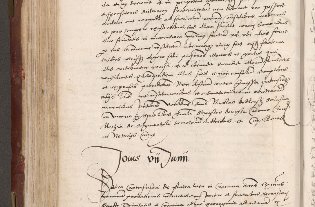 Zdjęcie nr 332 dla obiektu archiwalnego: Volumen I-um actorum coram R. D. Petro Tomicki, episcopo Cracoviensi et Regni Poloniae Vicecancellario, annoru 1524 a mense Aprili, 1525, 1526, 1527, 1528 et 1529 inclusive, quoeum indicem ad finem eiusdem voluminis videre licet.