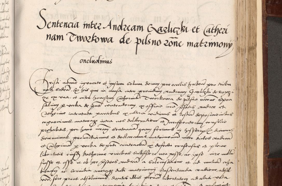 Zdjęcie nr 333 dla obiektu archiwalnego: Volumen I-um actorum coram R. D. Petro Tomicki, episcopo Cracoviensi et Regni Poloniae Vicecancellario, annoru 1524 a mense Aprili, 1525, 1526, 1527, 1528 et 1529 inclusive, quoeum indicem ad finem eiusdem voluminis videre licet.