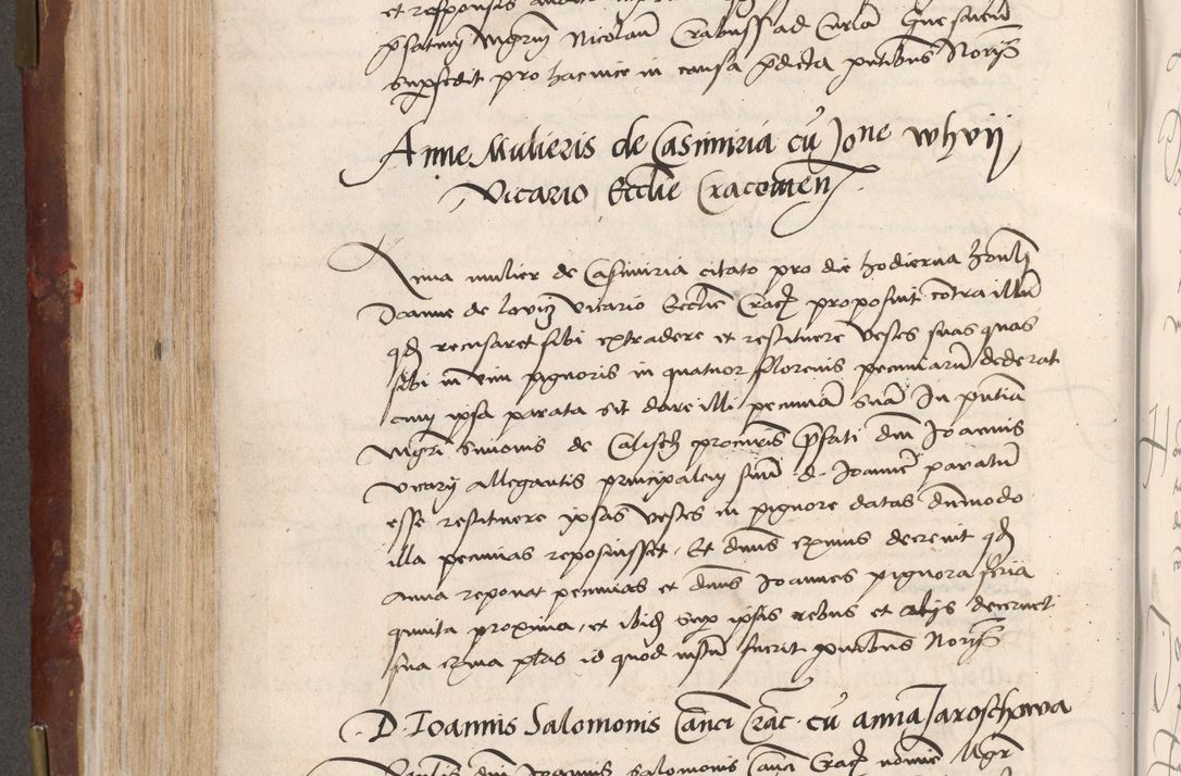 Zdjęcie nr 322 dla obiektu archiwalnego: Volumen I-um actorum coram R. D. Petro Tomicki, episcopo Cracoviensi et Regni Poloniae Vicecancellario, annoru 1524 a mense Aprili, 1525, 1526, 1527, 1528 et 1529 inclusive, quoeum indicem ad finem eiusdem voluminis videre licet.