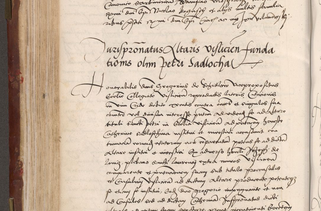 Zdjęcie nr 320 dla obiektu archiwalnego: Volumen I-um actorum coram R. D. Petro Tomicki, episcopo Cracoviensi et Regni Poloniae Vicecancellario, annoru 1524 a mense Aprili, 1525, 1526, 1527, 1528 et 1529 inclusive, quoeum indicem ad finem eiusdem voluminis videre licet.