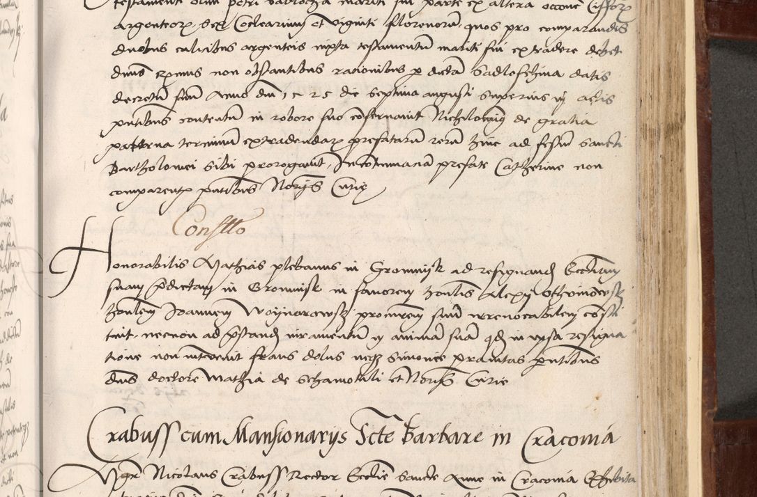 Zdjęcie nr 321 dla obiektu archiwalnego: Volumen I-um actorum coram R. D. Petro Tomicki, episcopo Cracoviensi et Regni Poloniae Vicecancellario, annoru 1524 a mense Aprili, 1525, 1526, 1527, 1528 et 1529 inclusive, quoeum indicem ad finem eiusdem voluminis videre licet.