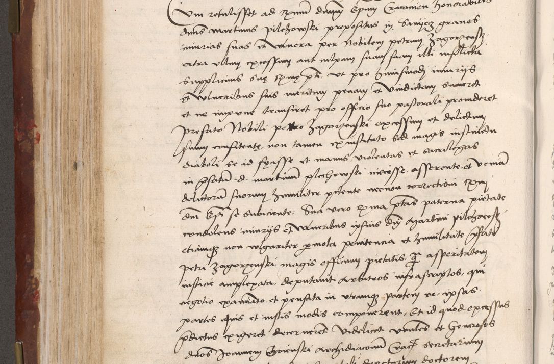 Zdjęcie nr 318 dla obiektu archiwalnego: Volumen I-um actorum coram R. D. Petro Tomicki, episcopo Cracoviensi et Regni Poloniae Vicecancellario, annoru 1524 a mense Aprili, 1525, 1526, 1527, 1528 et 1529 inclusive, quoeum indicem ad finem eiusdem voluminis videre licet.