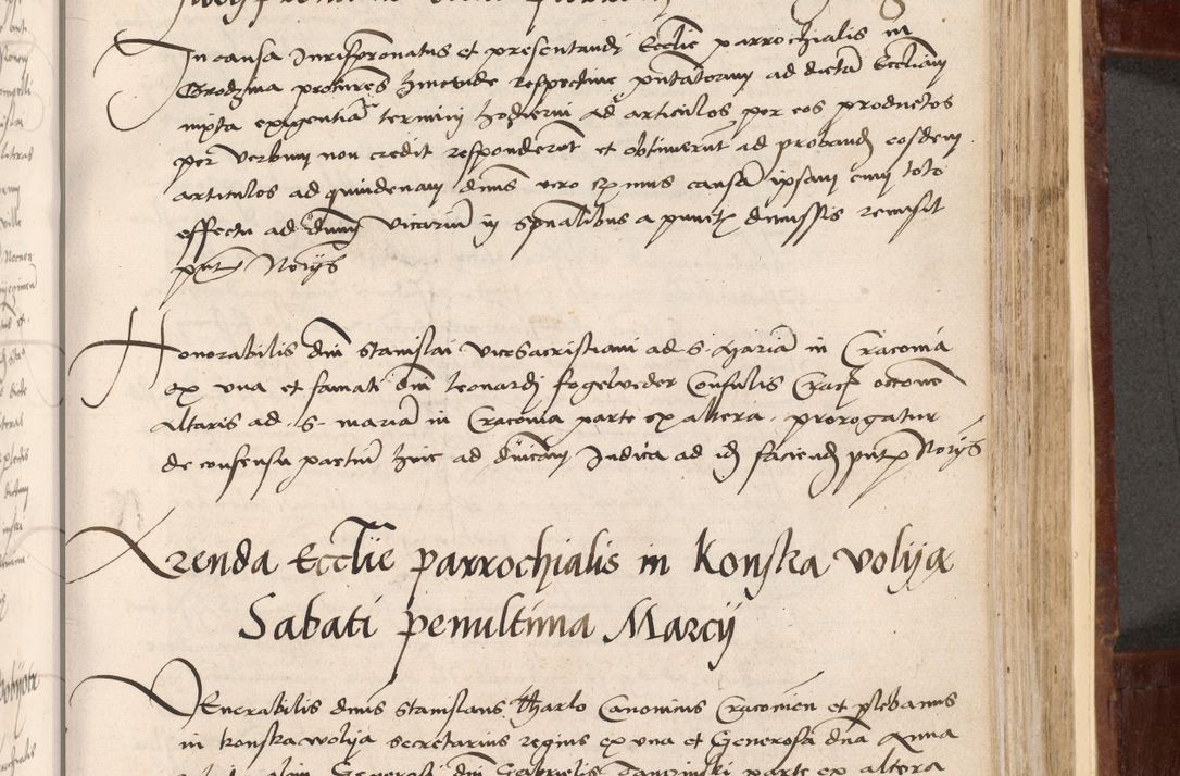 Zdjęcie nr 301 dla obiektu archiwalnego: Volumen I-um actorum coram R. D. Petro Tomicki, episcopo Cracoviensi et Regni Poloniae Vicecancellario, annoru 1524 a mense Aprili, 1525, 1526, 1527, 1528 et 1529 inclusive, quoeum indicem ad finem eiusdem voluminis videre licet.