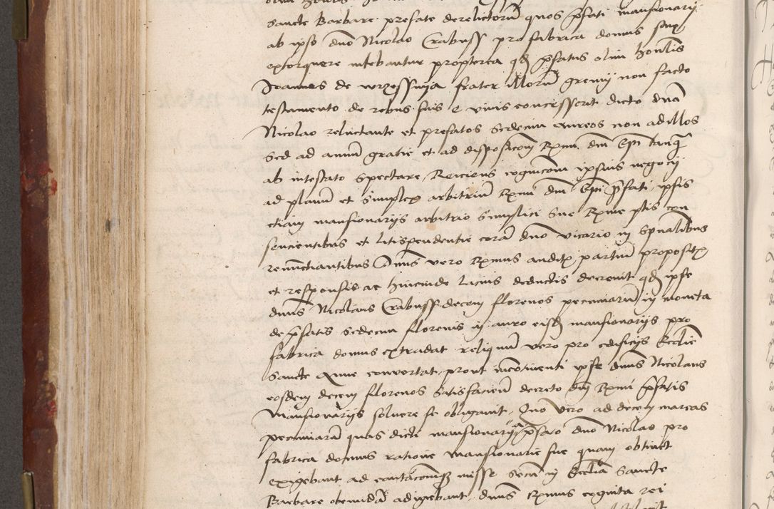 Zdjęcie nr 298 dla obiektu archiwalnego: Volumen I-um actorum coram R. D. Petro Tomicki, episcopo Cracoviensi et Regni Poloniae Vicecancellario, annoru 1524 a mense Aprili, 1525, 1526, 1527, 1528 et 1529 inclusive, quoeum indicem ad finem eiusdem voluminis videre licet.