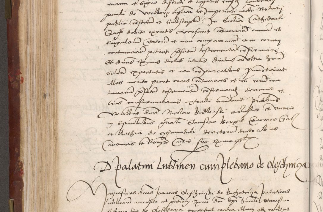 Zdjęcie nr 294 dla obiektu archiwalnego: Volumen I-um actorum coram R. D. Petro Tomicki, episcopo Cracoviensi et Regni Poloniae Vicecancellario, annoru 1524 a mense Aprili, 1525, 1526, 1527, 1528 et 1529 inclusive, quoeum indicem ad finem eiusdem voluminis videre licet.