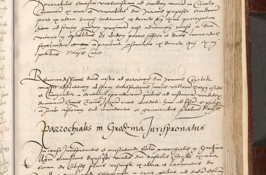 Zdjęcie nr 291 dla obiektu archiwalnego: Volumen I-um actorum coram R. D. Petro Tomicki, episcopo Cracoviensi et Regni Poloniae Vicecancellario, annoru 1524 a mense Aprili, 1525, 1526, 1527, 1528 et 1529 inclusive, quoeum indicem ad finem eiusdem voluminis videre licet.