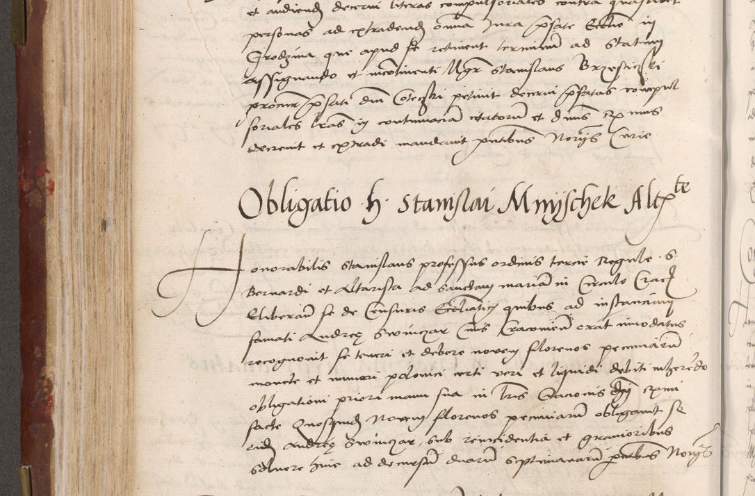Zdjęcie nr 292 dla obiektu archiwalnego: Volumen I-um actorum coram R. D. Petro Tomicki, episcopo Cracoviensi et Regni Poloniae Vicecancellario, annoru 1524 a mense Aprili, 1525, 1526, 1527, 1528 et 1529 inclusive, quoeum indicem ad finem eiusdem voluminis videre licet.