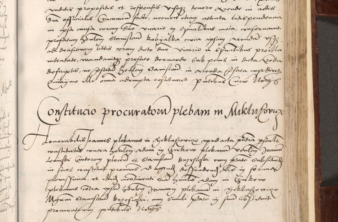 Zdjęcie nr 293 dla obiektu archiwalnego: Volumen I-um actorum coram R. D. Petro Tomicki, episcopo Cracoviensi et Regni Poloniae Vicecancellario, annoru 1524 a mense Aprili, 1525, 1526, 1527, 1528 et 1529 inclusive, quoeum indicem ad finem eiusdem voluminis videre licet.