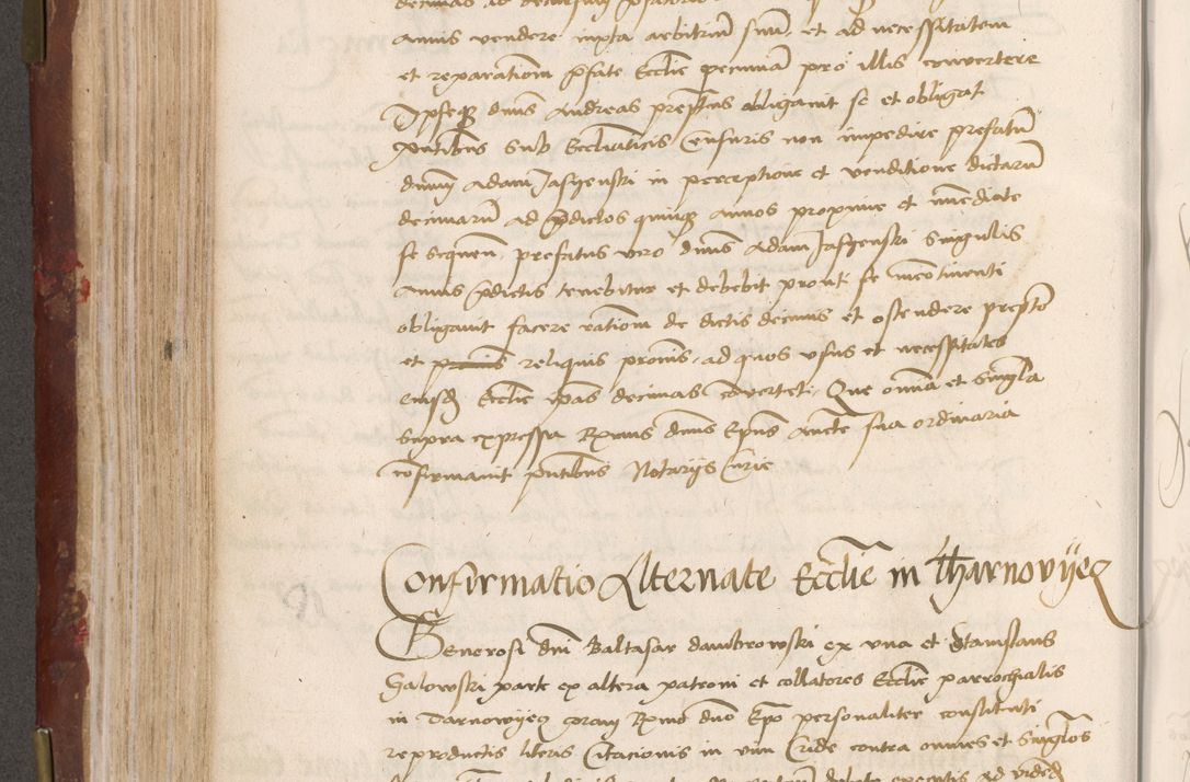 Zdjęcie nr 286 dla obiektu archiwalnego: Volumen I-um actorum coram R. D. Petro Tomicki, episcopo Cracoviensi et Regni Poloniae Vicecancellario, annoru 1524 a mense Aprili, 1525, 1526, 1527, 1528 et 1529 inclusive, quoeum indicem ad finem eiusdem voluminis videre licet.