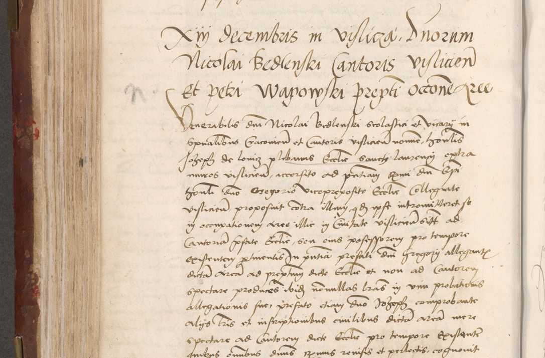 Zdjęcie nr 264 dla obiektu archiwalnego: Volumen I-um actorum coram R. D. Petro Tomicki, episcopo Cracoviensi et Regni Poloniae Vicecancellario, annoru 1524 a mense Aprili, 1525, 1526, 1527, 1528 et 1529 inclusive, quoeum indicem ad finem eiusdem voluminis videre licet.