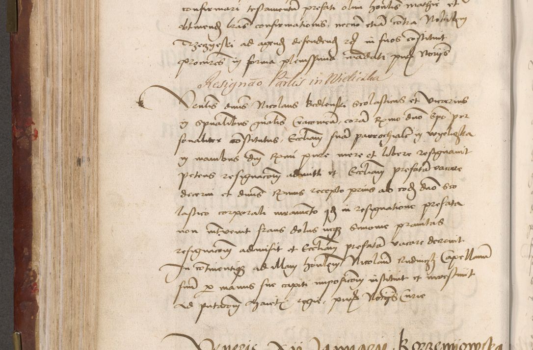 Zdjęcie nr 268 dla obiektu archiwalnego: Volumen I-um actorum coram R. D. Petro Tomicki, episcopo Cracoviensi et Regni Poloniae Vicecancellario, annoru 1524 a mense Aprili, 1525, 1526, 1527, 1528 et 1529 inclusive, quoeum indicem ad finem eiusdem voluminis videre licet.