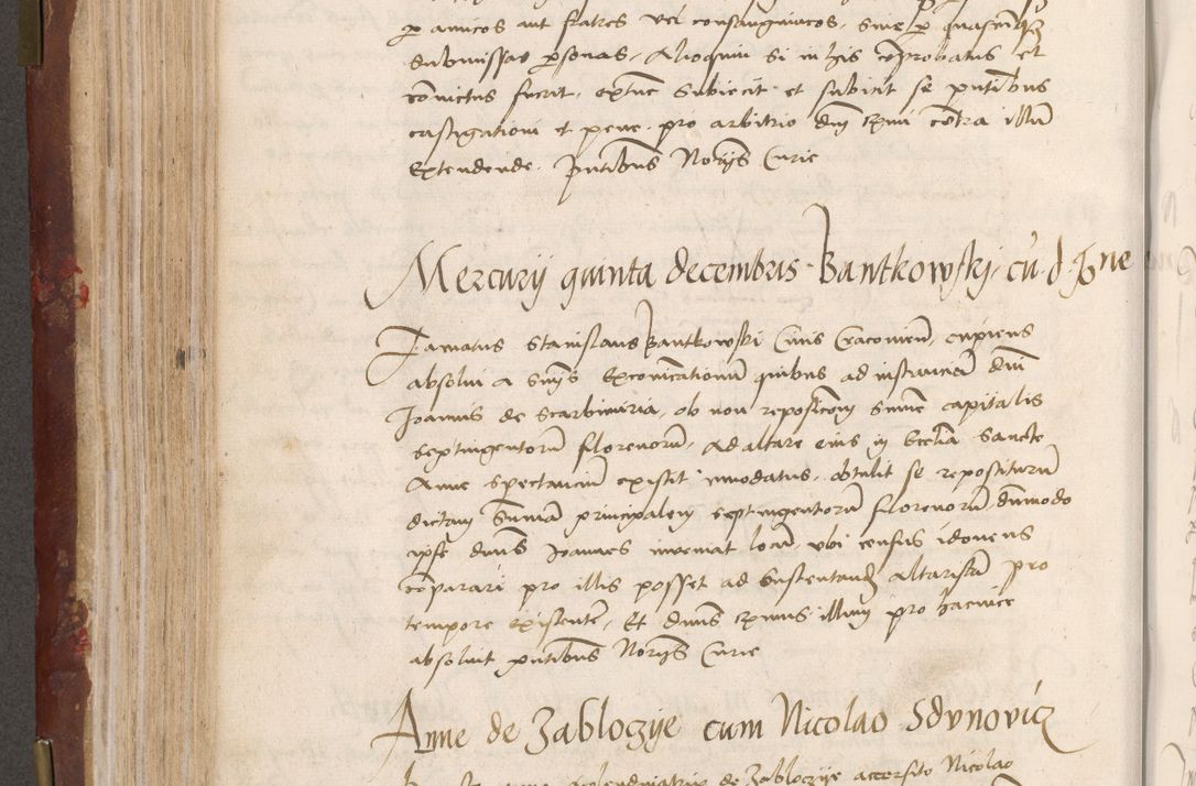 Zdjęcie nr 258 dla obiektu archiwalnego: Volumen I-um actorum coram R. D. Petro Tomicki, episcopo Cracoviensi et Regni Poloniae Vicecancellario, annoru 1524 a mense Aprili, 1525, 1526, 1527, 1528 et 1529 inclusive, quoeum indicem ad finem eiusdem voluminis videre licet.