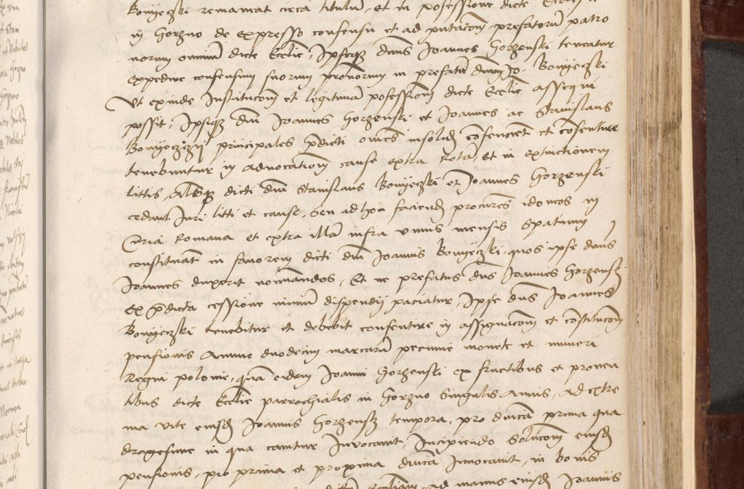 Zdjęcie nr 253 dla obiektu archiwalnego: Volumen I-um actorum coram R. D. Petro Tomicki, episcopo Cracoviensi et Regni Poloniae Vicecancellario, annoru 1524 a mense Aprili, 1525, 1526, 1527, 1528 et 1529 inclusive, quoeum indicem ad finem eiusdem voluminis videre licet.