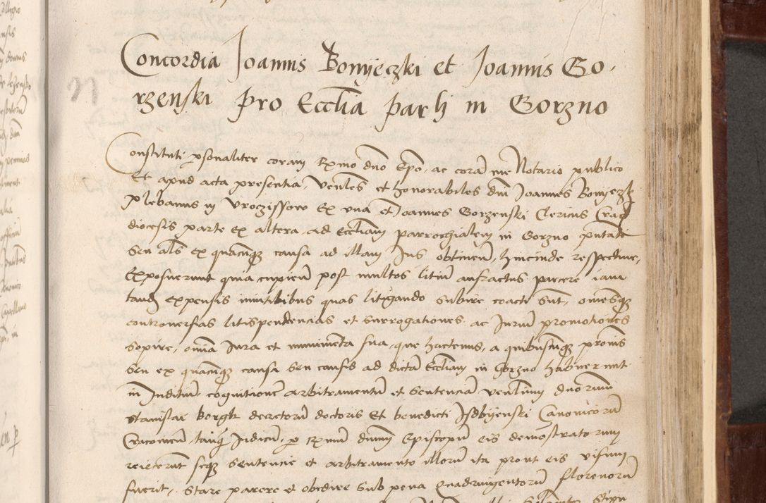 Zdjęcie nr 251 dla obiektu archiwalnego: Volumen I-um actorum coram R. D. Petro Tomicki, episcopo Cracoviensi et Regni Poloniae Vicecancellario, annoru 1524 a mense Aprili, 1525, 1526, 1527, 1528 et 1529 inclusive, quoeum indicem ad finem eiusdem voluminis videre licet.
