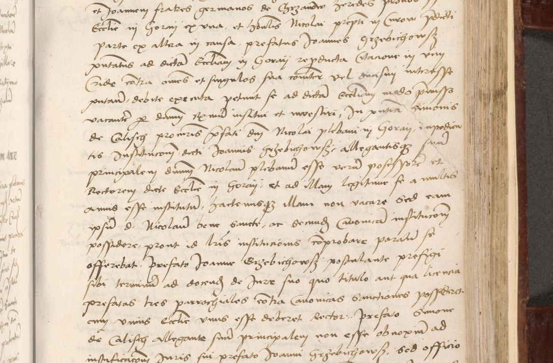 Zdjęcie nr 247 dla obiektu archiwalnego: Volumen I-um actorum coram R. D. Petro Tomicki, episcopo Cracoviensi et Regni Poloniae Vicecancellario, annoru 1524 a mense Aprili, 1525, 1526, 1527, 1528 et 1529 inclusive, quoeum indicem ad finem eiusdem voluminis videre licet.
