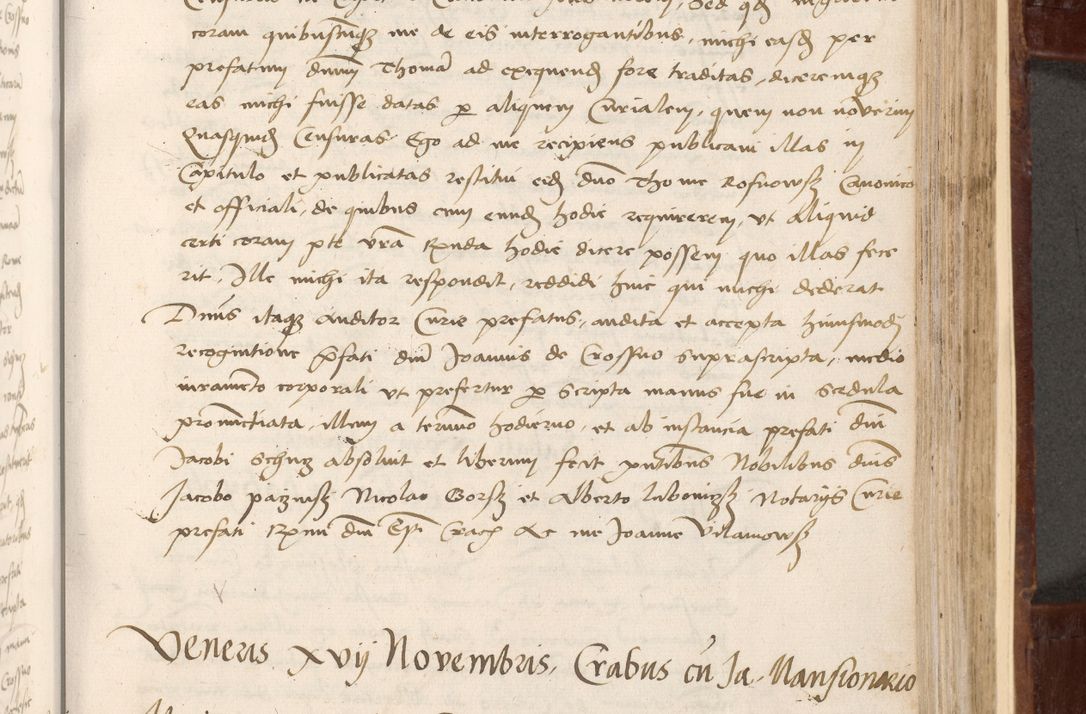 Zdjęcie nr 243 dla obiektu archiwalnego: Volumen I-um actorum coram R. D. Petro Tomicki, episcopo Cracoviensi et Regni Poloniae Vicecancellario, annoru 1524 a mense Aprili, 1525, 1526, 1527, 1528 et 1529 inclusive, quoeum indicem ad finem eiusdem voluminis videre licet.