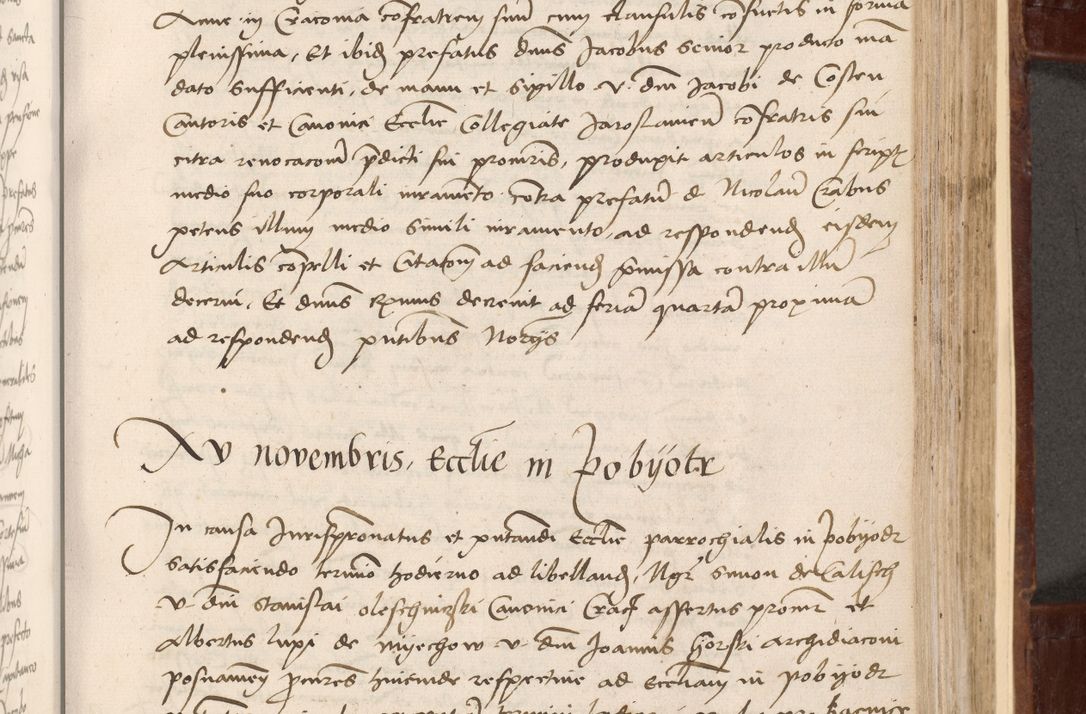 Zdjęcie nr 241 dla obiektu archiwalnego: Volumen I-um actorum coram R. D. Petro Tomicki, episcopo Cracoviensi et Regni Poloniae Vicecancellario, annoru 1524 a mense Aprili, 1525, 1526, 1527, 1528 et 1529 inclusive, quoeum indicem ad finem eiusdem voluminis videre licet.