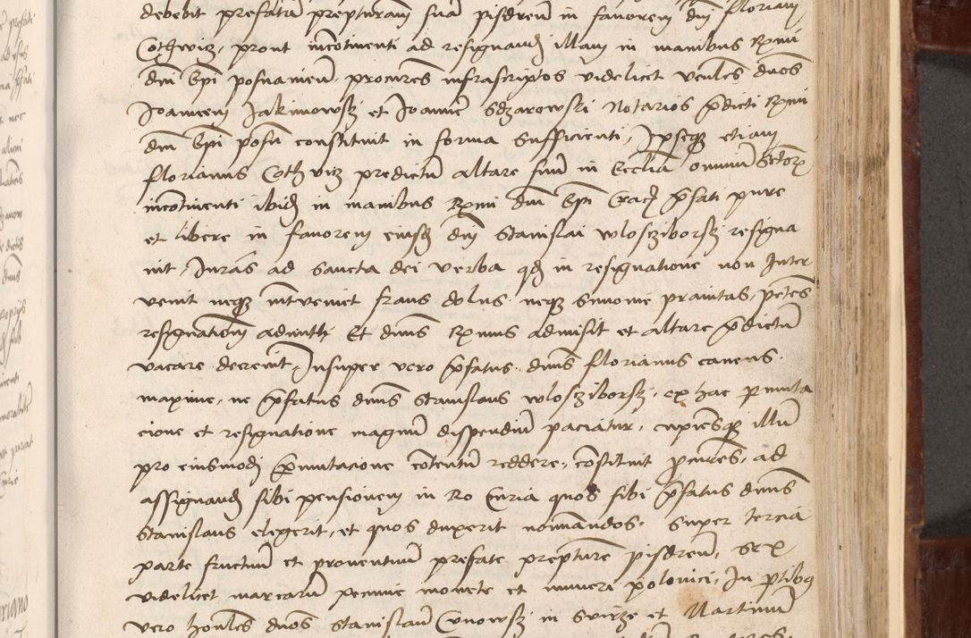 Zdjęcie nr 239 dla obiektu archiwalnego: Volumen I-um actorum coram R. D. Petro Tomicki, episcopo Cracoviensi et Regni Poloniae Vicecancellario, annoru 1524 a mense Aprili, 1525, 1526, 1527, 1528 et 1529 inclusive, quoeum indicem ad finem eiusdem voluminis videre licet.