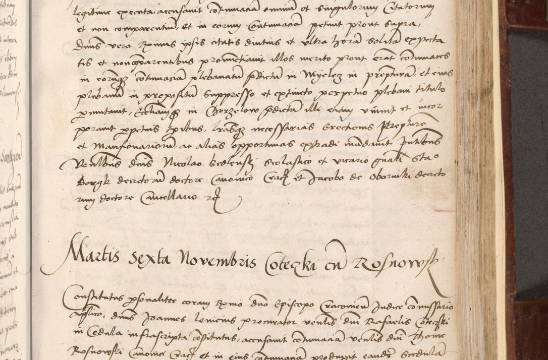 Zdjęcie nr 235 dla obiektu archiwalnego: Volumen I-um actorum coram R. D. Petro Tomicki, episcopo Cracoviensi et Regni Poloniae Vicecancellario, annoru 1524 a mense Aprili, 1525, 1526, 1527, 1528 et 1529 inclusive, quoeum indicem ad finem eiusdem voluminis videre licet.